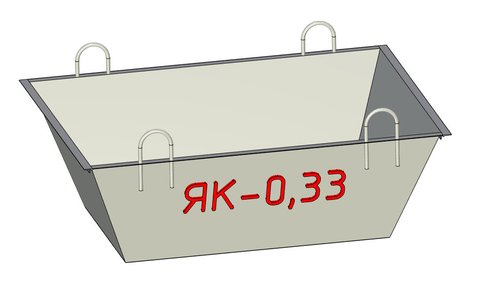 Банка для бетона. Ящик растворный 0.25 м3. Бадья каменщика 0.25 м3. Ящик каменщика 0,25м3. Ящик растворный 0.25 м3 чертеж.