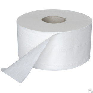 Туалетная бумага белая двухслойная в уп.12шт