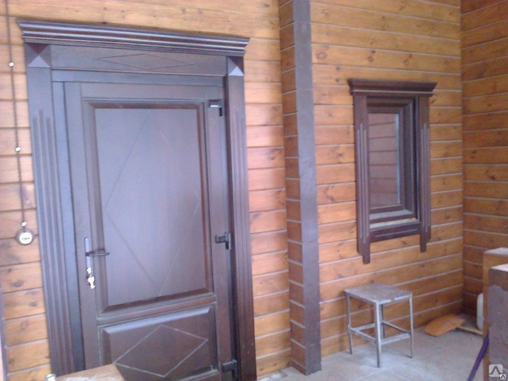 Входные деревянные двери, цена в Екатеринбурге от компании Деревянный .