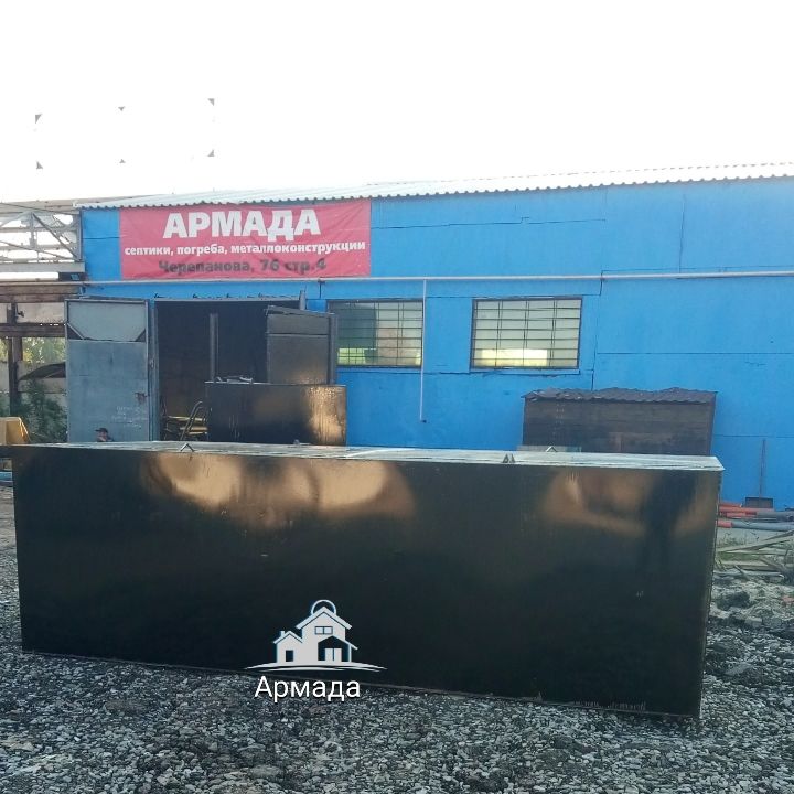 Емкость под канализацию 10 м3, цена в Тюмени от компании Армада