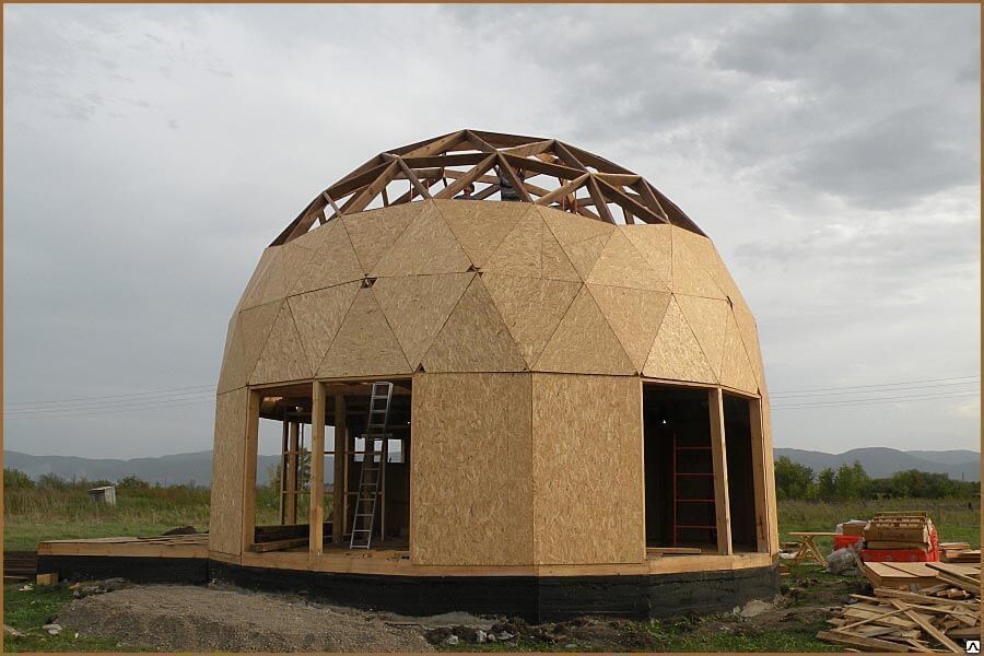 Проект геодезического купольного дома