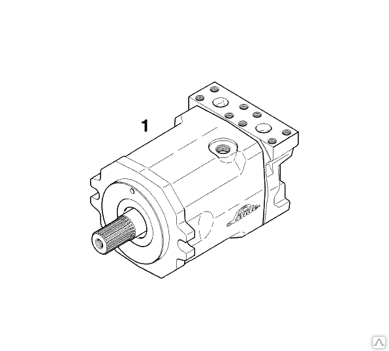 Ремонт гидравлического мотора HMF28-02 9654
