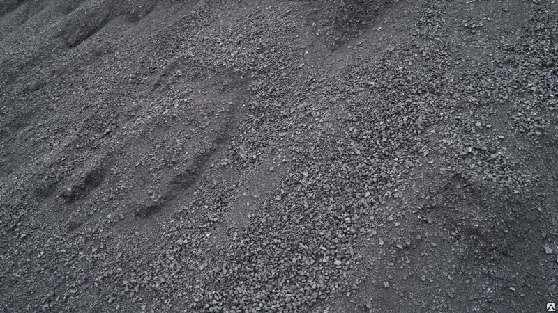 Уголь каменный "Степной", обогащённый (Россия, Хакасия) - марка ДСШ, фр. 0 - 10 мм. (отсев, штыб)