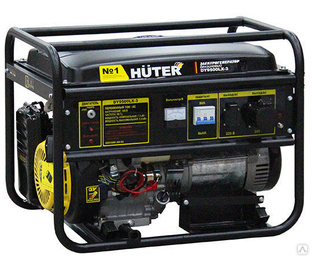 Генератор бензиновый DY9500LX-3 Huter 7,5 кВт с электростартером 230/400 В 