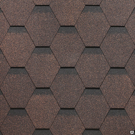 Плитка Docke PIE SIMPLE / STANDART Сота (уп. 3 кв.м) цвет коричневый