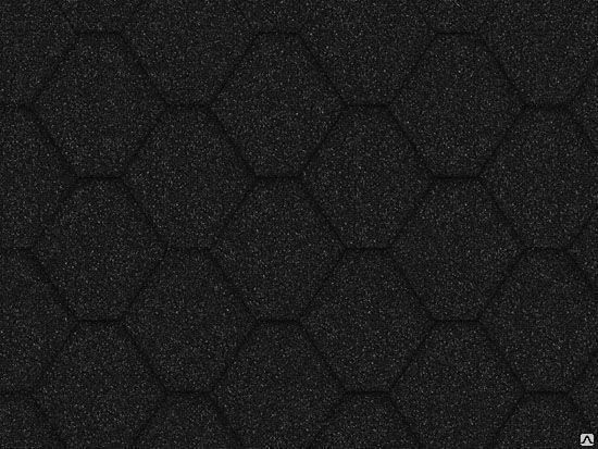 Плитка Кларо (уп. 3 кв.м) цвет графитно-черный