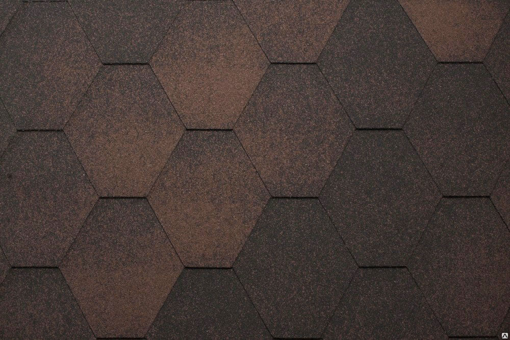 Плитка Тема (уп. 3 кв.м) цвет натурально-коричневый
