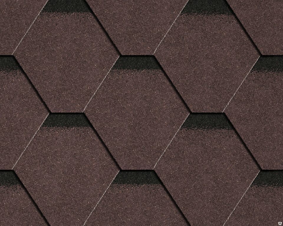 Плитка Антик (уп. 3 кв.м) цвет натурально-коричневый