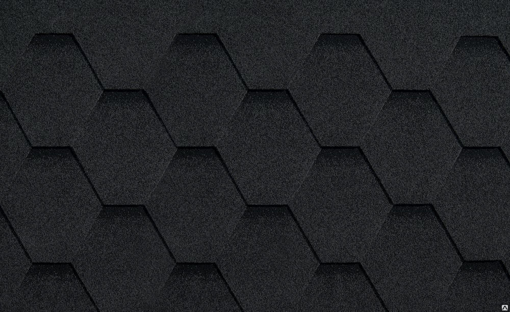 Плитка KL (уп. 3 кв.м) цвет черный