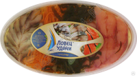 Рыбное ассорти с овощами "Закусочка" 180 гр.