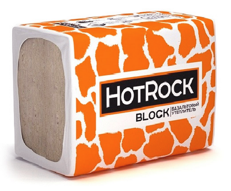 Утеплитель Hotrock Блок 1200х600х50х8 шт в пачке HotRock