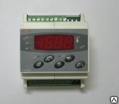 Микропроцессор контроллер холодильный EWDR 985 (230 V) DIN без датчиков.