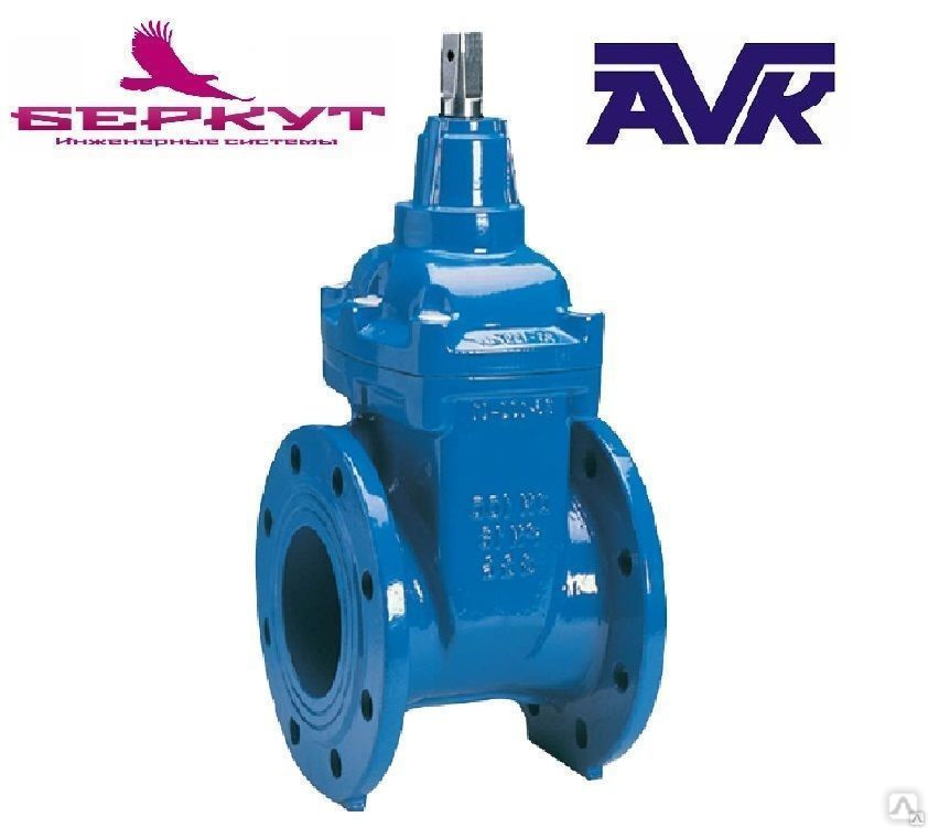 Задвижка AVK (АВК) клиновая фланцевая серия 06/30 короткая DN 300 PN 10 ...