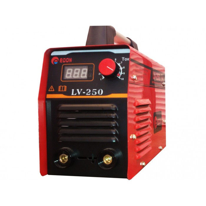 Сварочный аппарат Edon LV-250 инверторного типа,220В+-15%, 6,8кВт, 20-200А, 1,6-5мм /1/ (шт.)