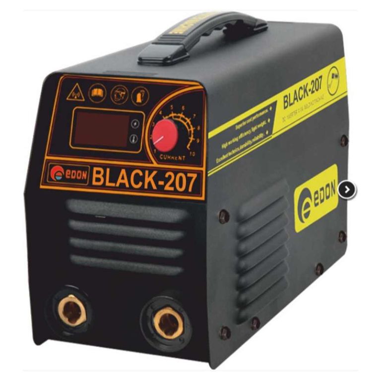 Сварочный аппарат Edon BLACK-207 инверторного типа,220В+-15%, 4,8кВт, 20-140А, 1,6-4мм /1/ (шт.)
