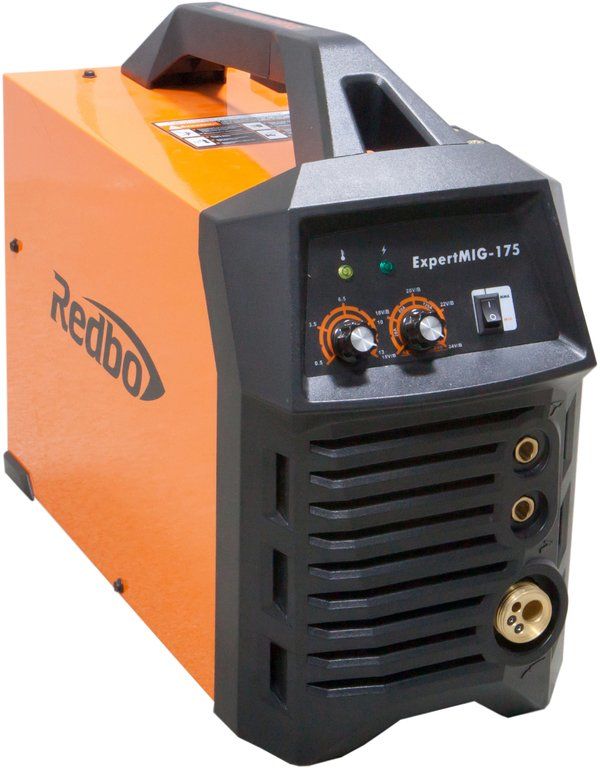 Сварочный аппарат Redbo ExpertMIG-175 иверторный полуавтомат,4,5кВт,MIG/MMA ,0,6-1,6мм/1,6-4мм/1/ (ш