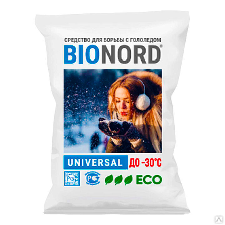 Реагент антигололедный Bionord Universal 23кг