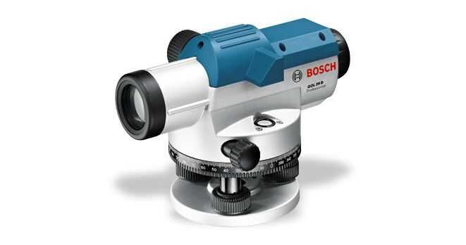 Оптический нивелир Bosch GOL 26D + поверка