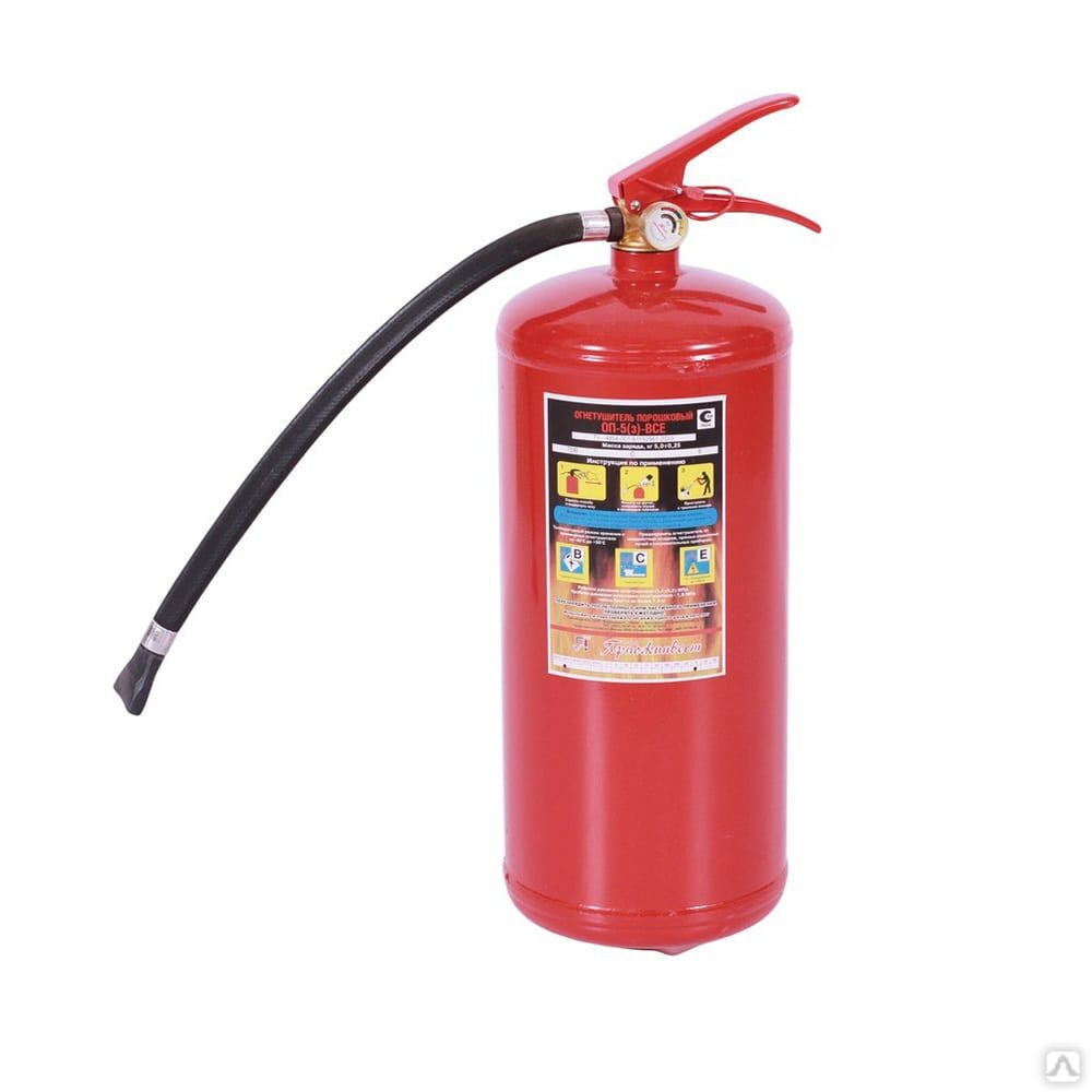 Огнетушитель порошковый ОП-6 (3) АВСЕ купить за 1 340 руб. в Москве от ...