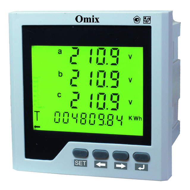 Мультиметр трехфазный щитовой Omix P99-MY-3-RS485