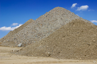 Песок речной 40 кг 0,028 м³ фракция 2-2,5 мм 