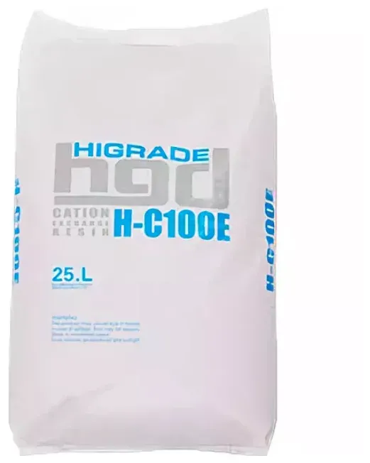 Cмола ионообменная «HIGRADE H-C100E»25 л