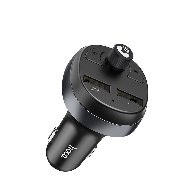 MP3 FM модулятор Hoco E41 (2гн.USB, microSD, Bluetooth v 4.2) чёрный 4
