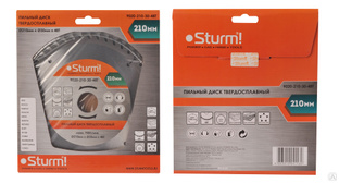 Диск пильный Sturm 9020-210x30x48T Sturm! #1
