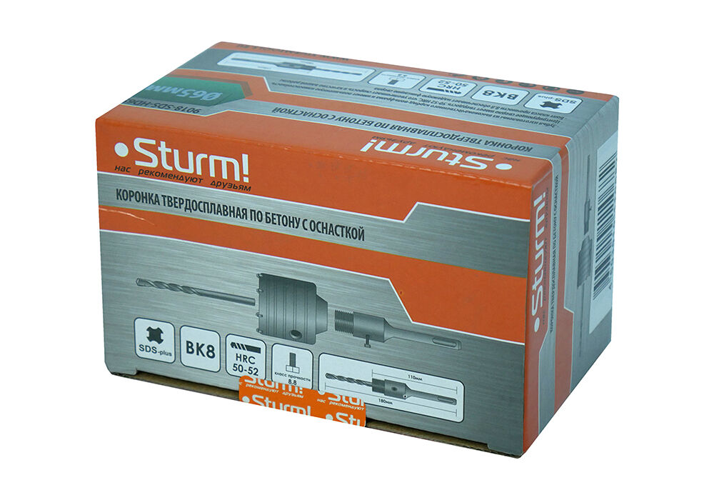 Коронка SDS+ Sturm 9018-SDS-HD65 Sturm! 1