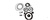 Комплект РТИ КПП ЯМЗ-239 (чугунный картер) (16 позиций) 239-1700000 #2