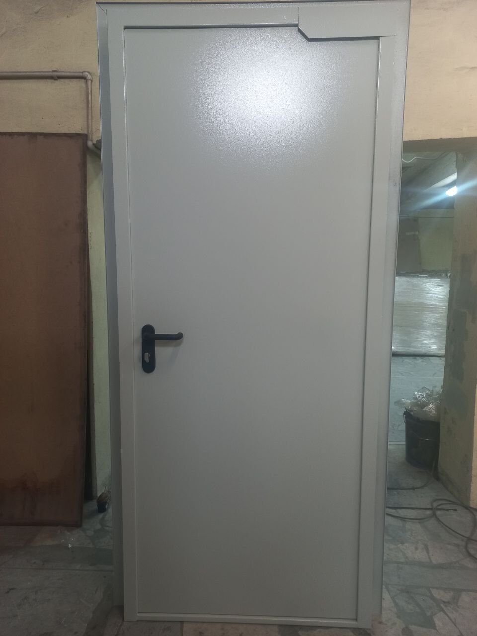 Дверь металлическая противопожарная ЕI60 без наличника 840х2000