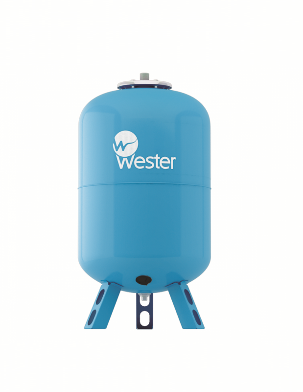 Гидроаккумулятор Wester WAV 200 литров вертикальный (мембранный бак для водоснабжения)