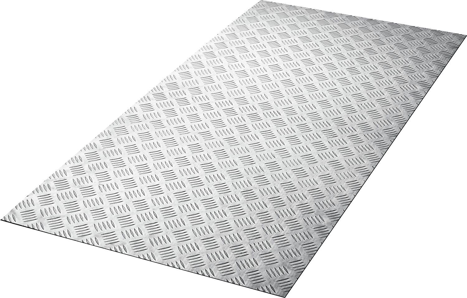 ЗУБР Квинтет, 600 х 1200 х 1.5 мм, алюминиевый рифленый лист, Профессионал (53830) Зубр