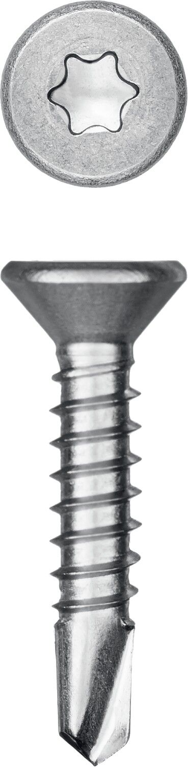 KRAFTOOL DS-C, 19 х 3.9 мм, А2, сверло, потайная головка, ТХ15, 750 шт, саморез нержавеющий (300932-39-019)