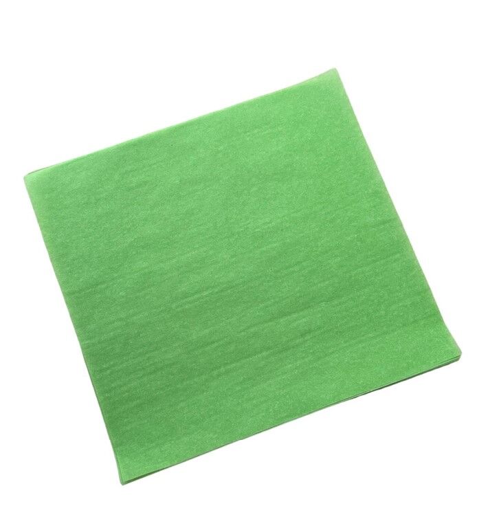 Лист подпергамент зеленый 28х30 см