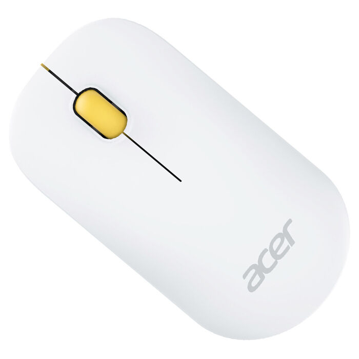 Мышь беспроводная Acer OMR200, радиоканал желтая