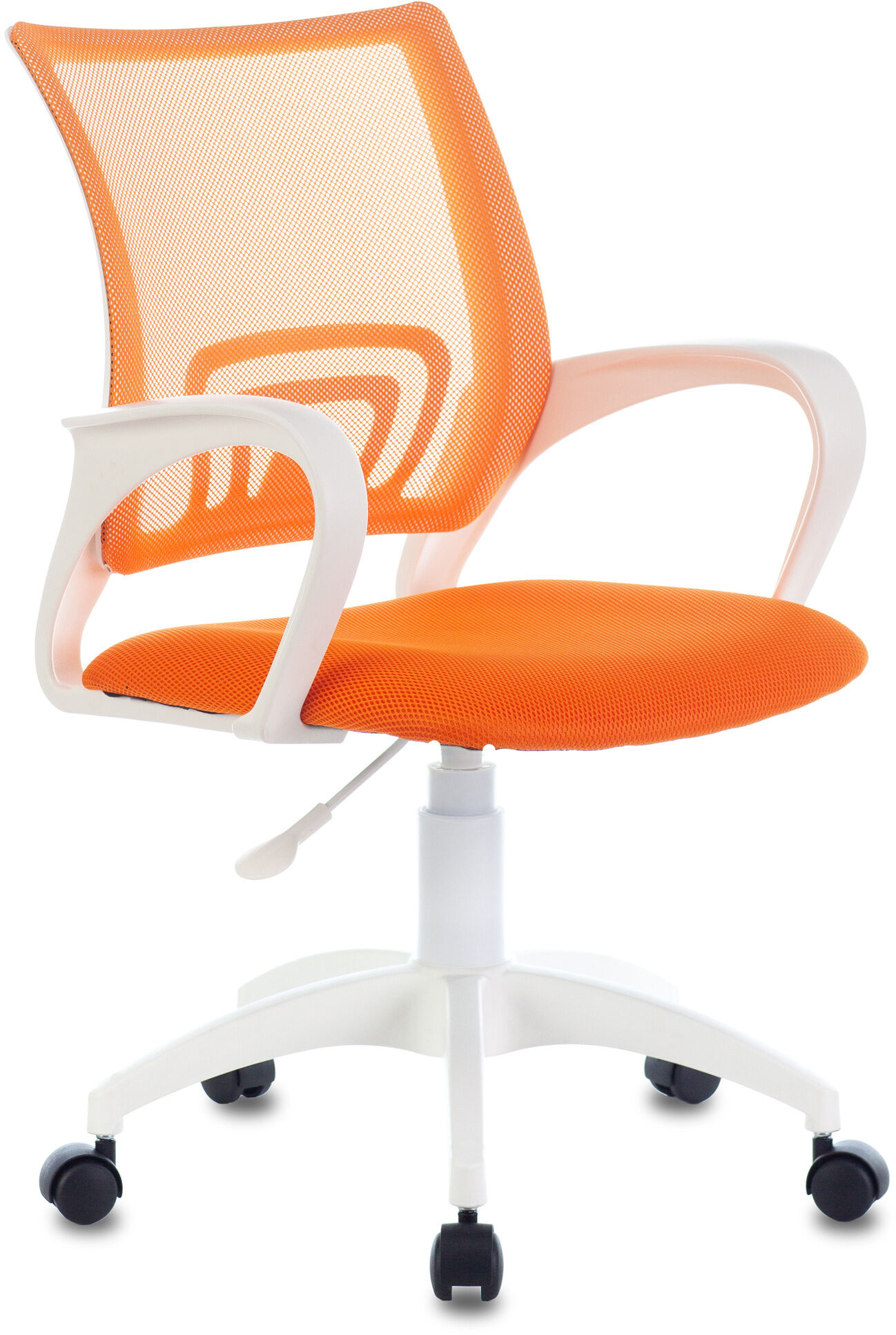 Офисное кресло Бюрократ CH-W695NLT/OR/TW-961 (Orange/White)