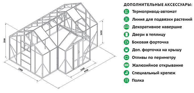 Английская теплица своими руками чертежи