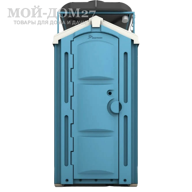 Дачный душ с подогревом Стандарт EcoGR (Бак 200 л.) (Синий)