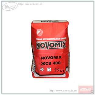 NOVOMIX ЖСВ 400 (для создания стяжек), мешок 25 кг 