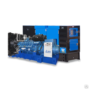 Дизельный генератор ТСС АД-1500С-Т400-1РМ9 в контейнере 