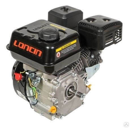 Двигатель бензиновый Loncin G200FD J7402 тип, 19 мм шпонка, зимний