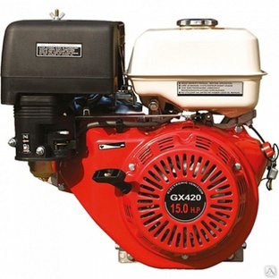 Двигатель бензиновый GX 390 V тип короткий конус 45 мм 