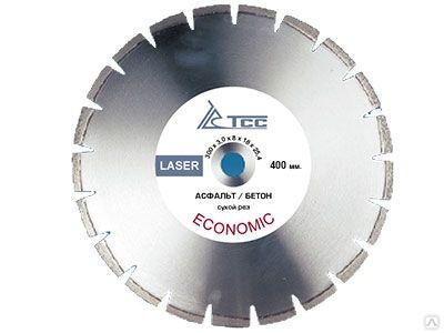 Алмазный диск ТСС-400, асфальт/бетон (Economic)