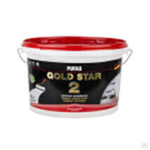 Краска акрилатная супербелая глубокоматовая морозостойкая 2,7 л = 4,4 кг ПУФАС GOLD STAR 2 