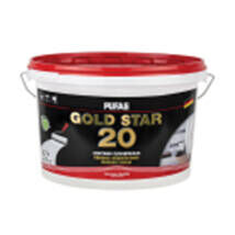 Краска акрилатная полуматовая Основа А морозостойкая 2,7 л = 3,3 кг ПУФАС GOLD STAR 20