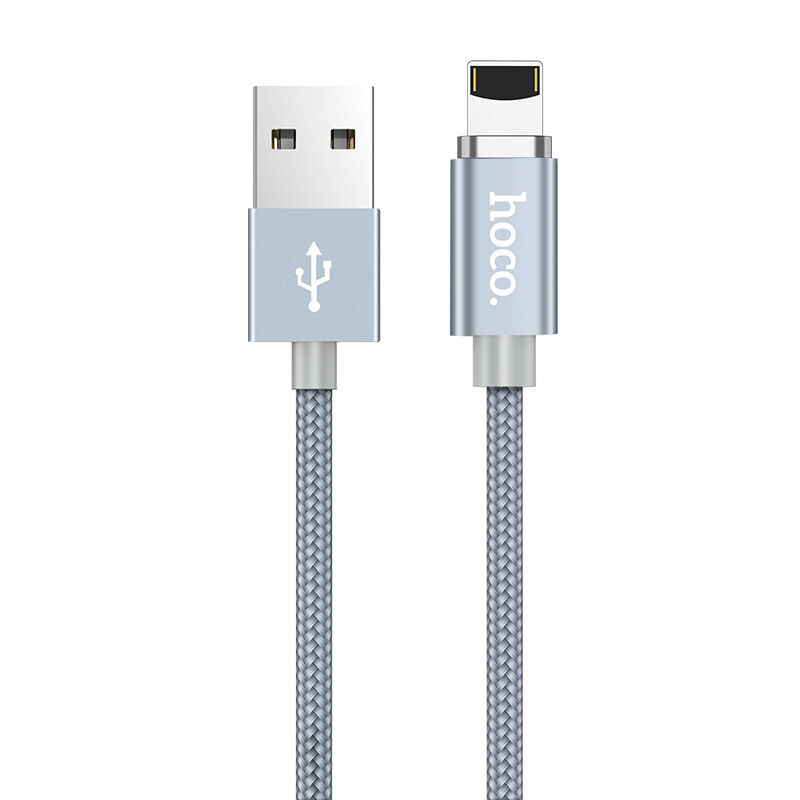 USB кабель шт.USB (A) - шт.Lightning 1,0м, 2,4А магнитный U40A "Hoco" 2