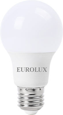 Лампа светодиодная Eurolux LL-E-A60-11W-230-4K-E27 (груша 11Вт нейтр. Е27)
