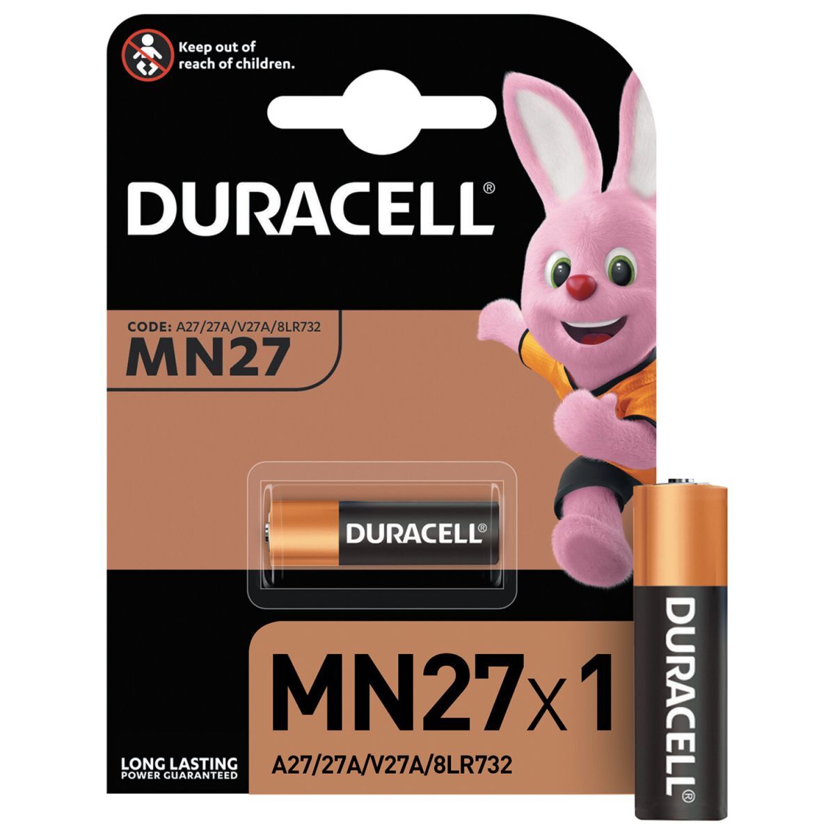 Элемент питания 27A, MN27 (12V) Duracell BL-1 1