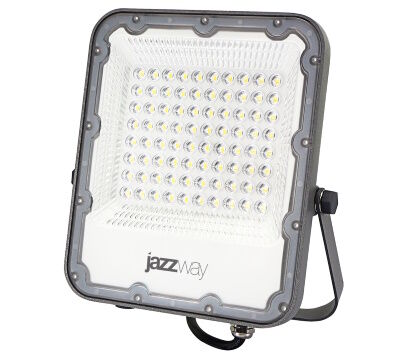 Прожектор светодиодный PFL-S4-50w 6500K 80° IP65 для уличного освещения JazzWay 5036420